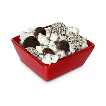 Set out a bowl of Peppermint Blast Holiday Snack mix for Santa on Christmas Eve.