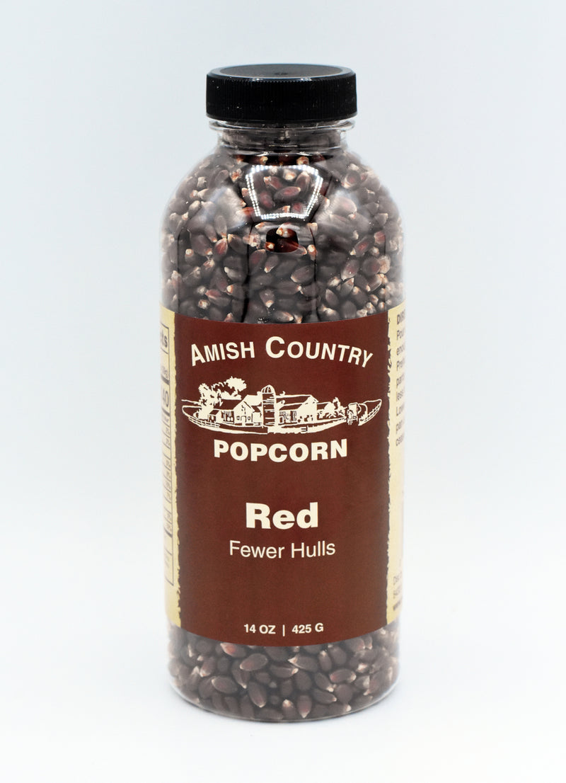 Red 14oz. Bottle of Colored Popcorn