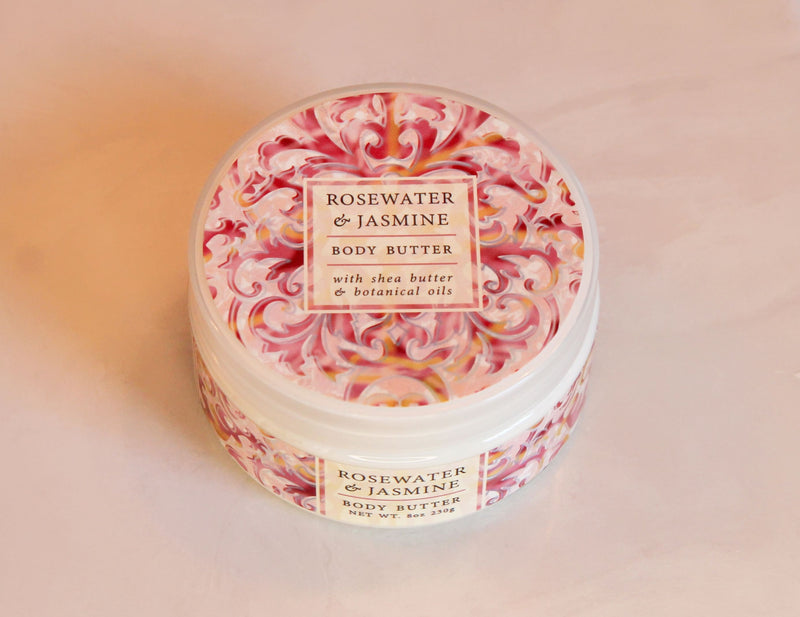 Rosewater & Jasmine Botanic Body Butter