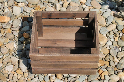 Rustic Garden Collection Crate Top View