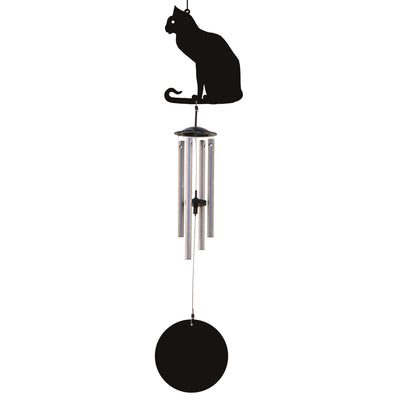 Cat Musical Silhouette Chimes