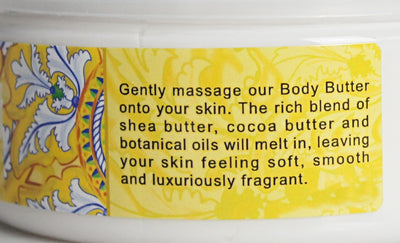 Sicily Body Butter Directions