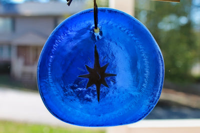 Silver Starburst suncatcher