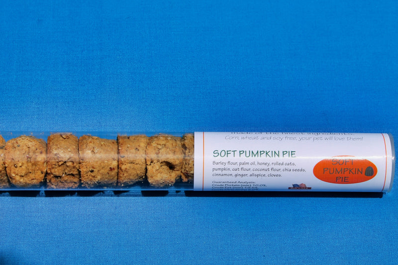 Soft Pumpkin Pie All Natural Tiny Treats for Dogs