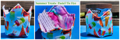 Summer treats Reversible Ice Cream Pint Cozies