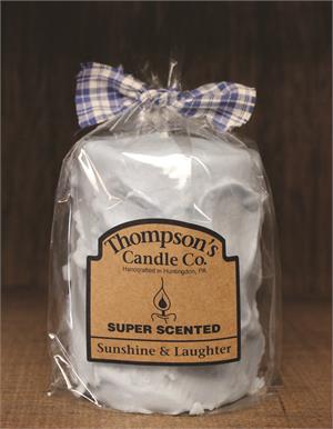Sunshine and Laughter Super Scented Medium Pillar Candle