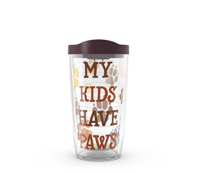 My Kids have Paws 16oz. Tervis Tumblers with Lids - Pet Themes