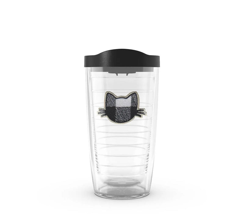 Plaid Cat 16oz. Tervis Tumblers with Lids - Pet Themes