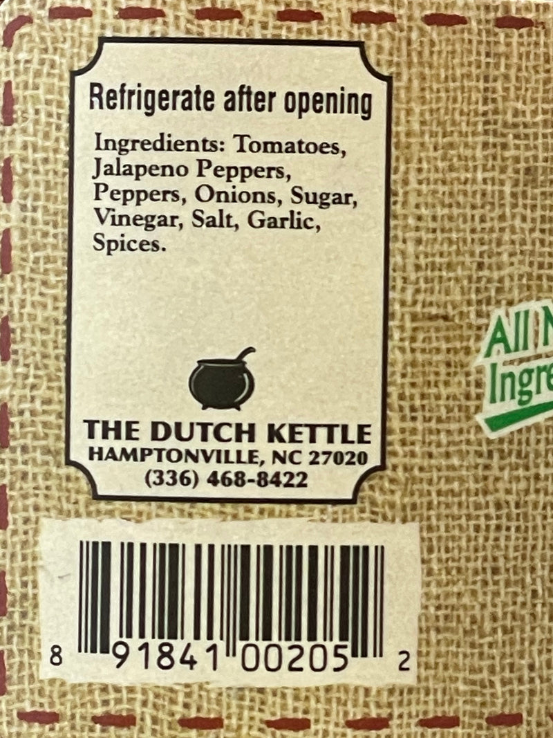 Dutch Kettle Amish Homemade Style Salsa