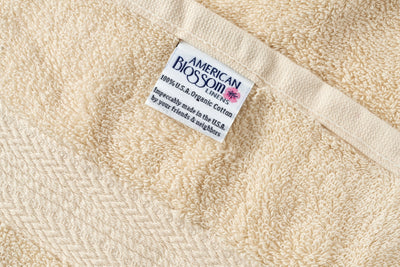 Our Bathroom Hand Towels are "Impeccably made in the USA by your friends and neighbors."