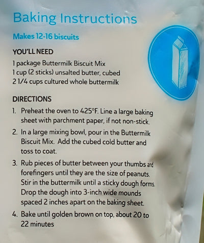 Buttermilk Biscuits Mix Recipe
