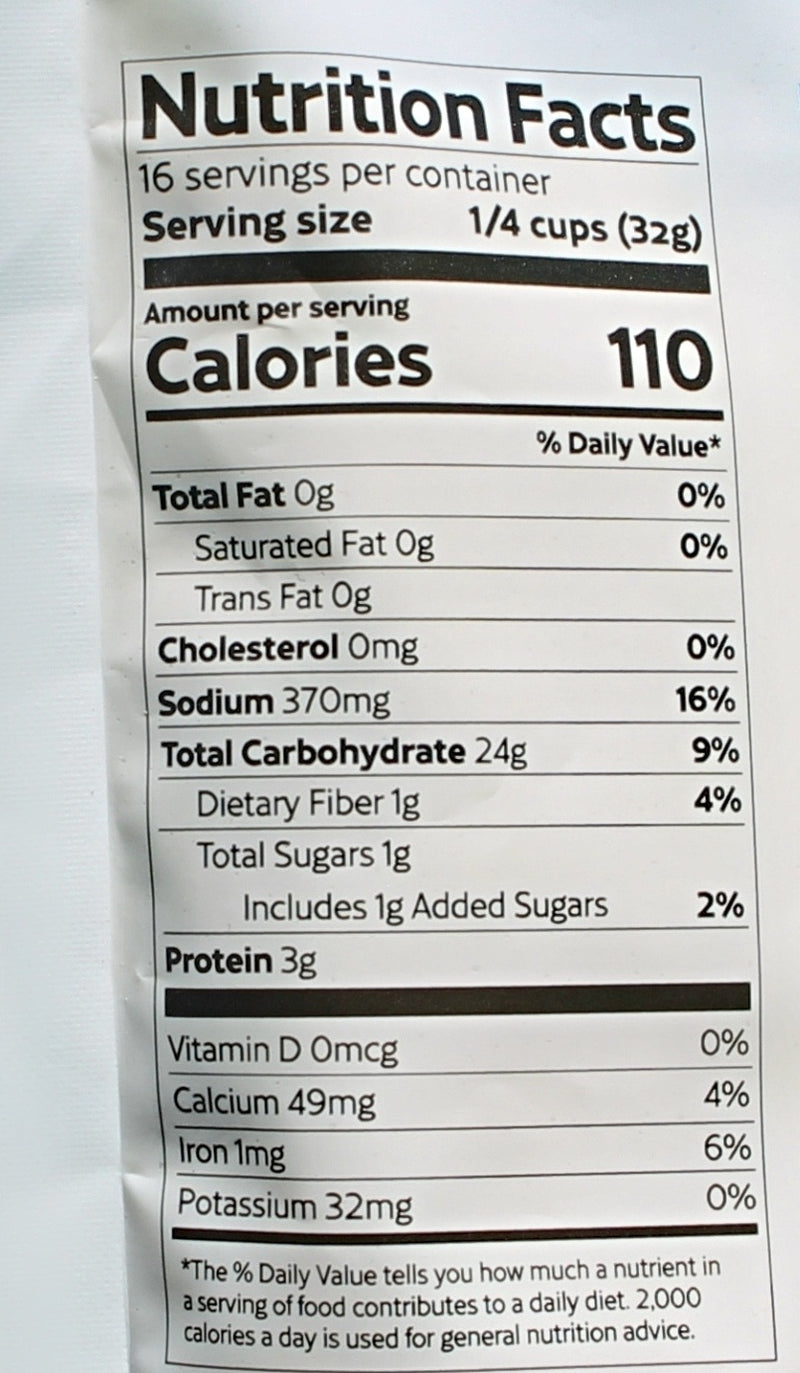 Buttermilk Biscuits Mix Nutritional Facts