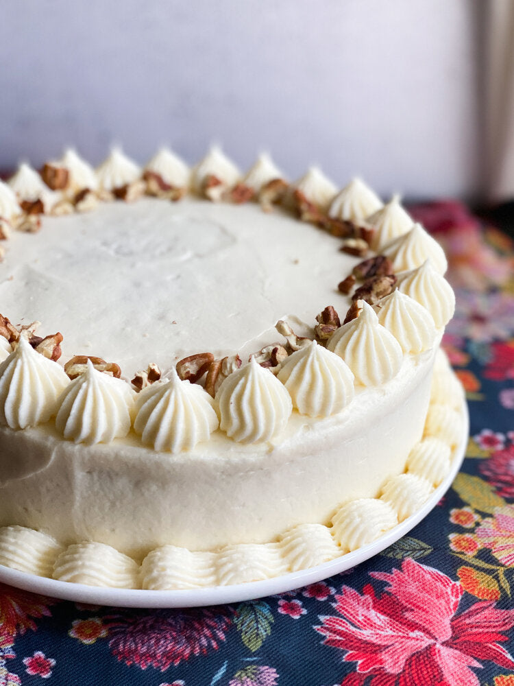 The baked Hummingbird Cake