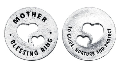 Mother Pewter Blessing Ring Charm