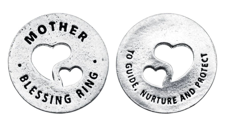 Mother Pewter Blessing Ring Charm