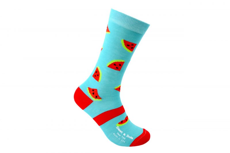 Watermelon print Bamboo socks