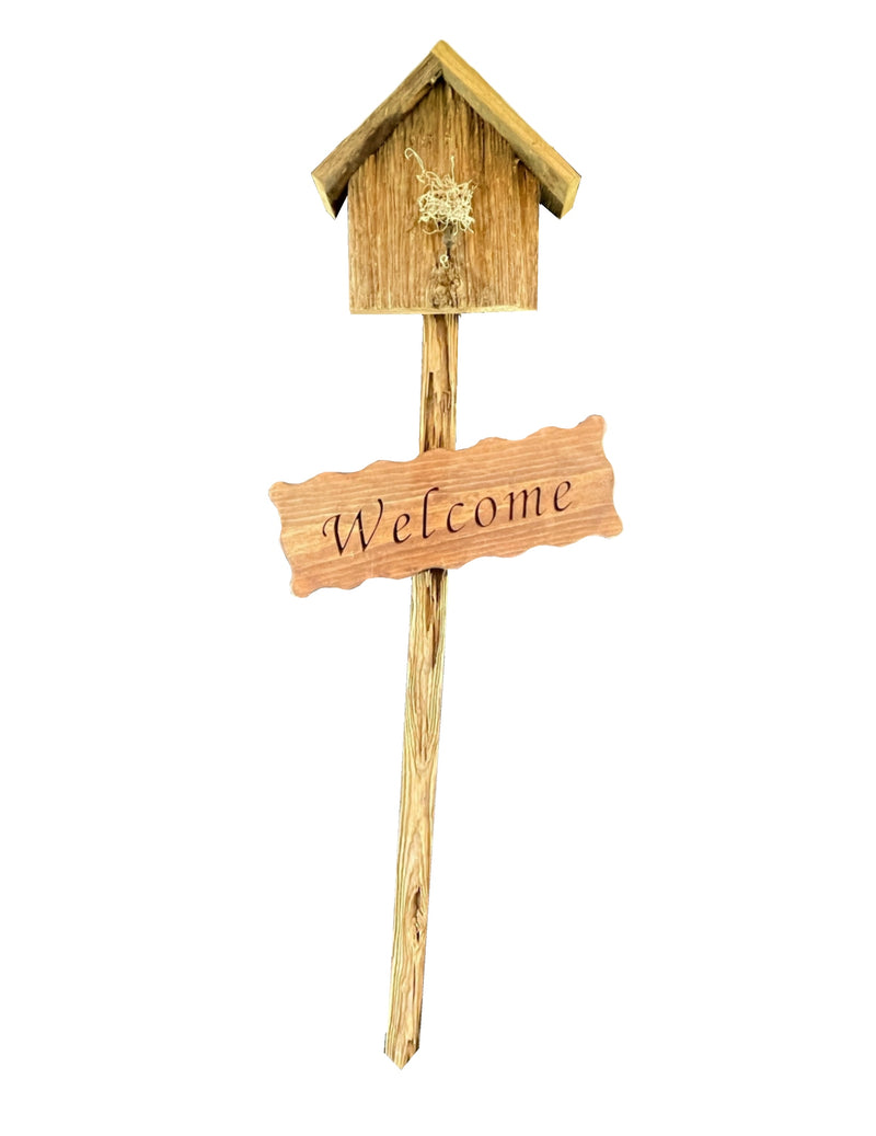 High Stake Welcome Sign