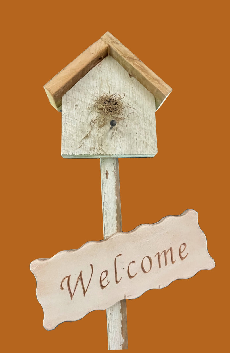 High Stake Welcome Sign