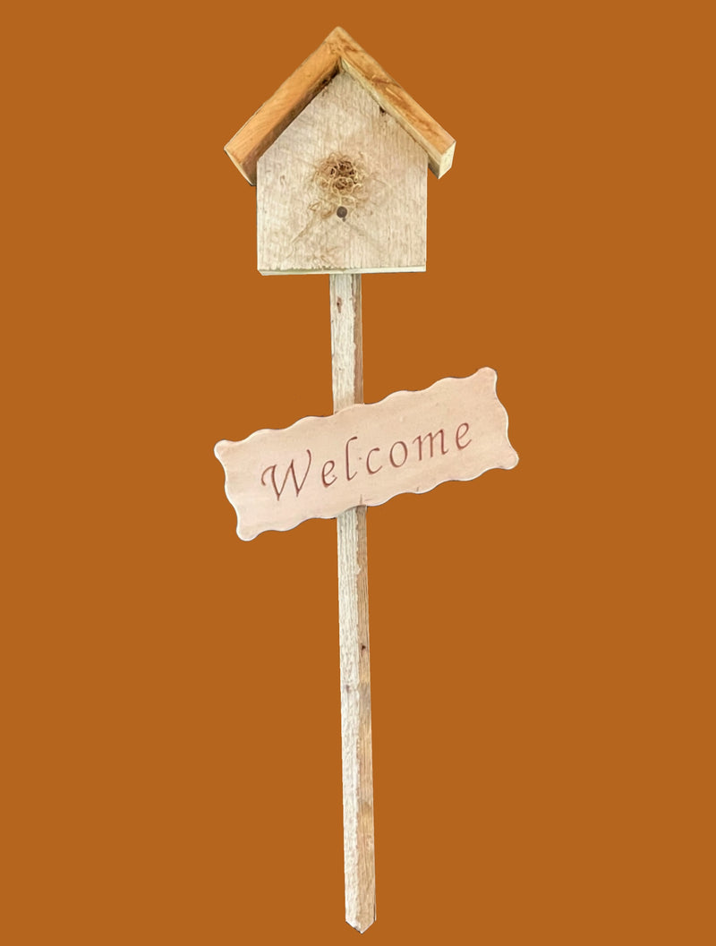 High Stake Welcome Sign
