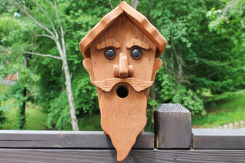 Wizard Shaped Amish Made Birdhouses From Harvest Array