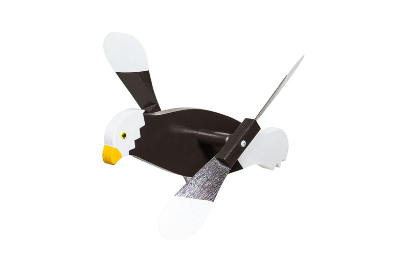 Bald Eagle Wooden Whirlybird