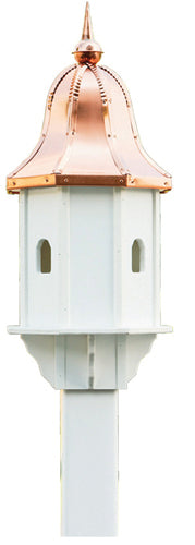Small Copper Bell Birdhouses are Amish Made by Beaver Dam Woodworking
