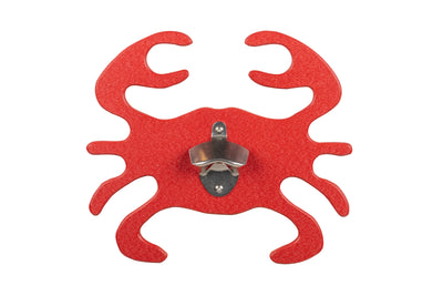 Cardinal Red Crab Sea Quest Nautical Bottle Opener