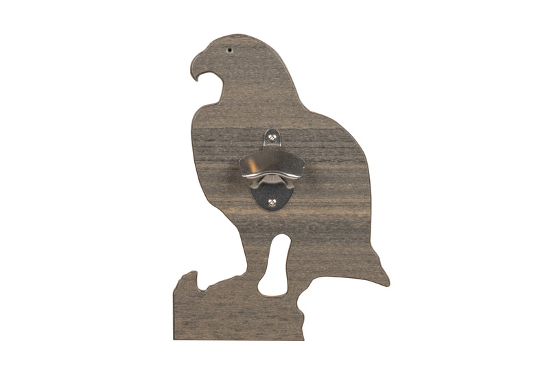 Coastal Gray Eagle Wildlife Bottle Opener