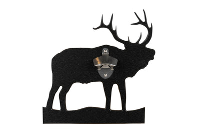 Black Elk Poly Wildlife Bottle Opener