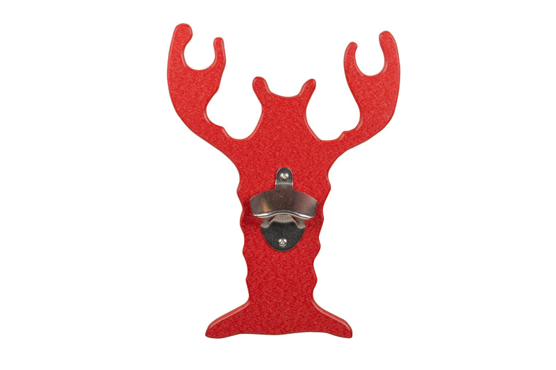 Cardinal Red Lobster Sea Quest Nautical Bottle Opener