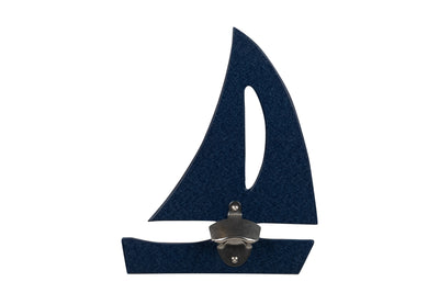 Patriot Blue Sailboat Sea Quest Nautical Bottle Opener