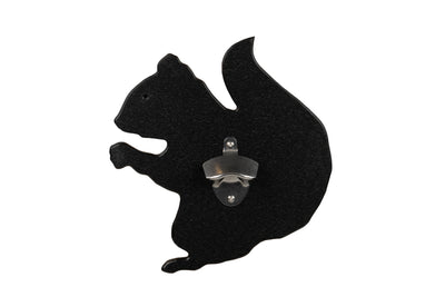 Black Squirrel Poly Wildlife Bottle Opener