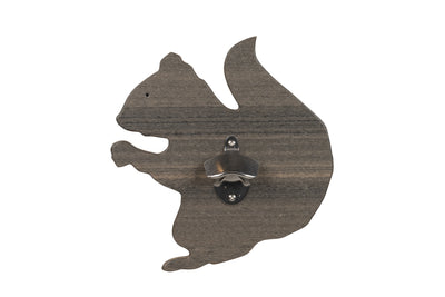 Coastal Gray Squirrel Poly Wildlife Bottle Opener