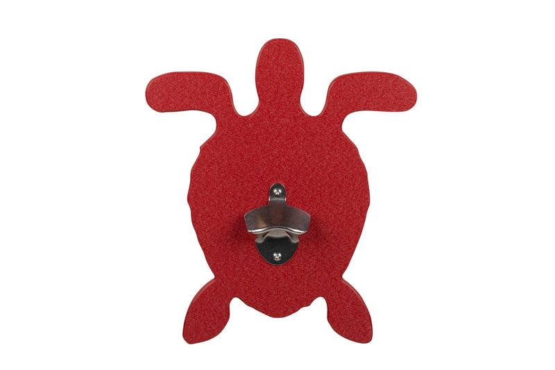 Cardinal Red Sea Turtle Sea Quest Nautical Bottle Opener