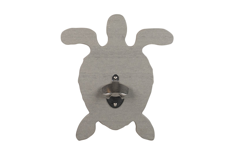 Driftwood Sea Turtle Sea Quest Nautical Bottle Opener