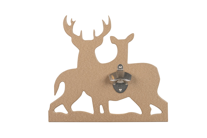 Weatherwood Whitetail Deer Poly Wildlife Bottle Opener