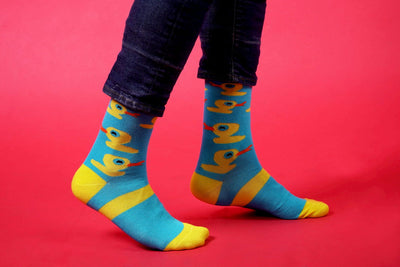  Cute Duck Bamboo Socks