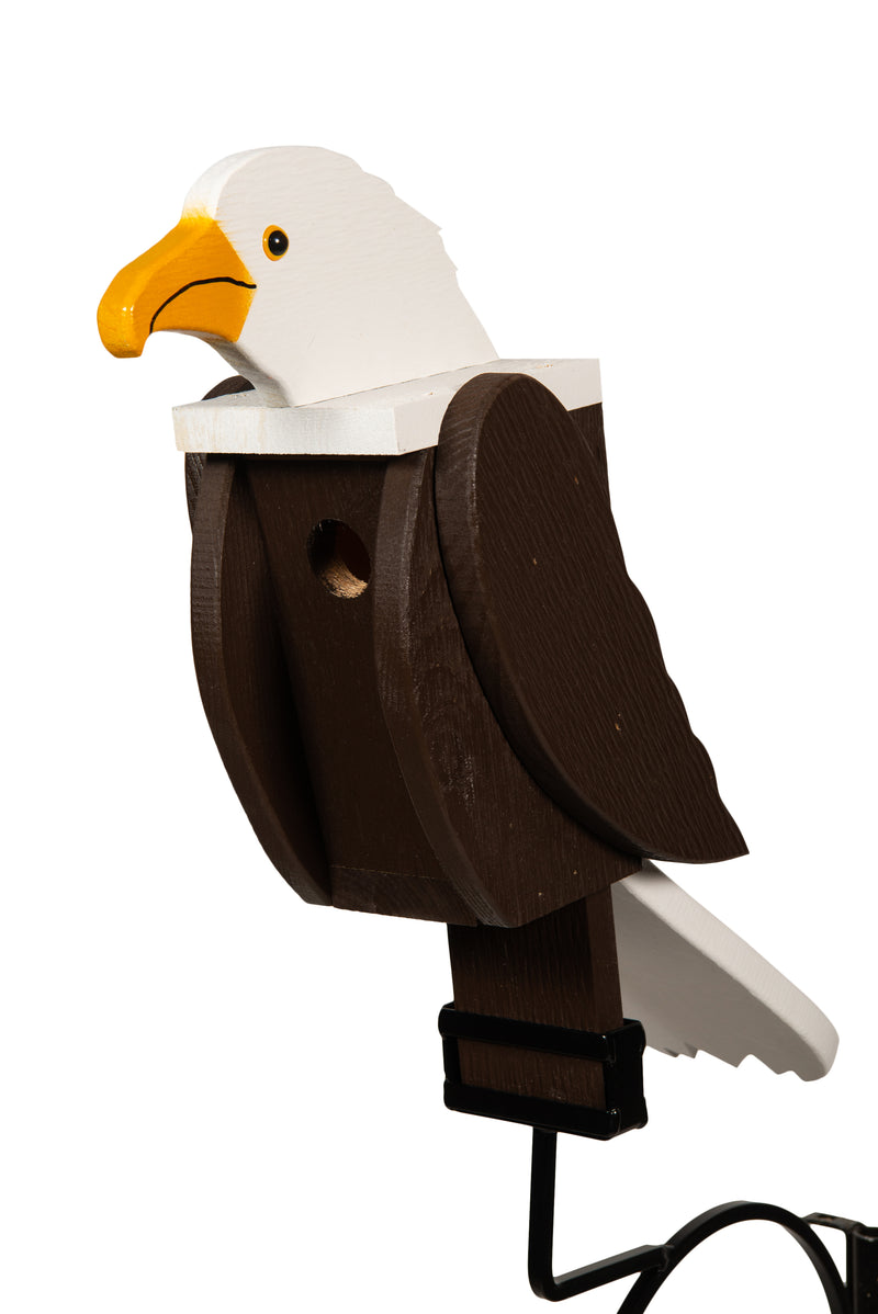 Eagle Wooden Bird Shaped Birdhouse