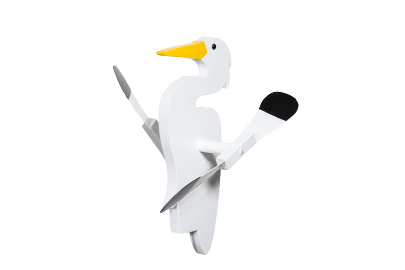 Egret Wooden Whirlybird