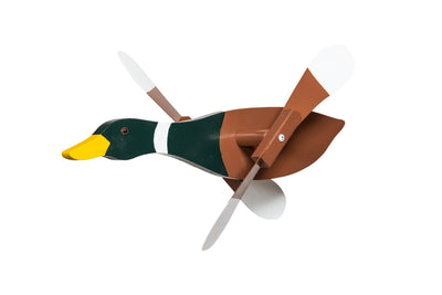 Mallard Duck Wooden Whirlybird