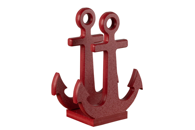 Cardinal red anchor nautical collection napkin holders