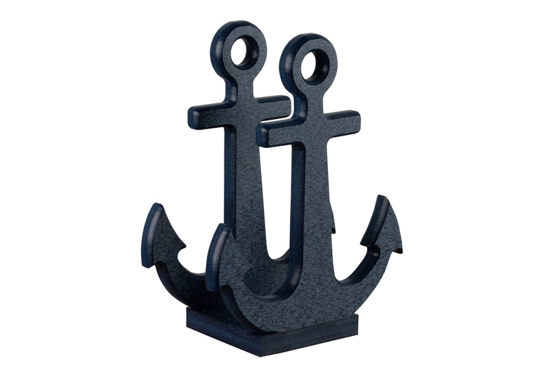 Patriot blue anchor nautical collection napkin holders