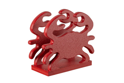 Cardinal Red crab nautical collection napkin holders
