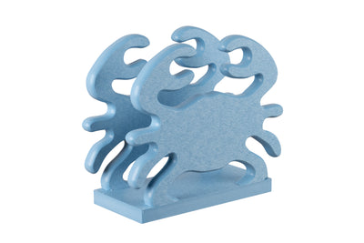 Powder blue crab nautical collection napkin holders