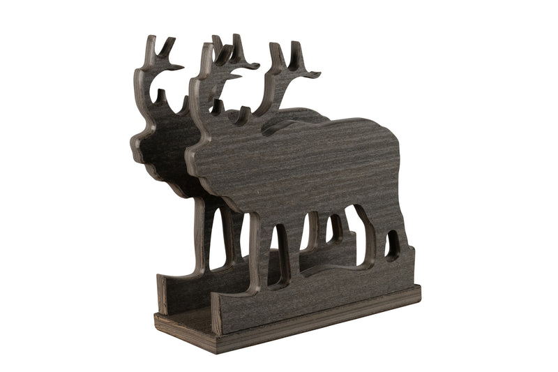 Coastal gray elk Wildlife Collection Napkin Holders