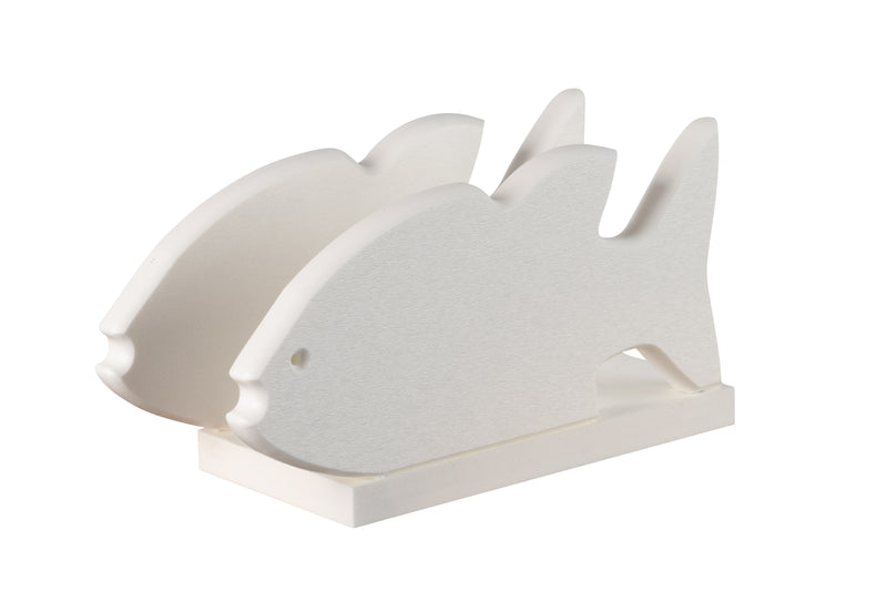 White fish nautical collection napkin holders