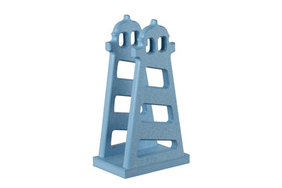 Powder blue lighthouse nautical collection napkin holders