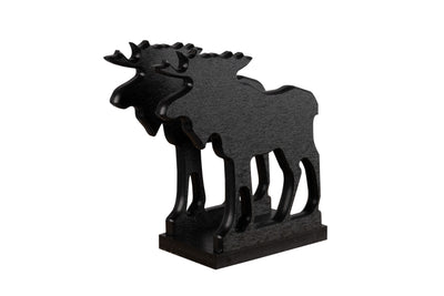 Black moose Wildlife Collection Napkin Holders