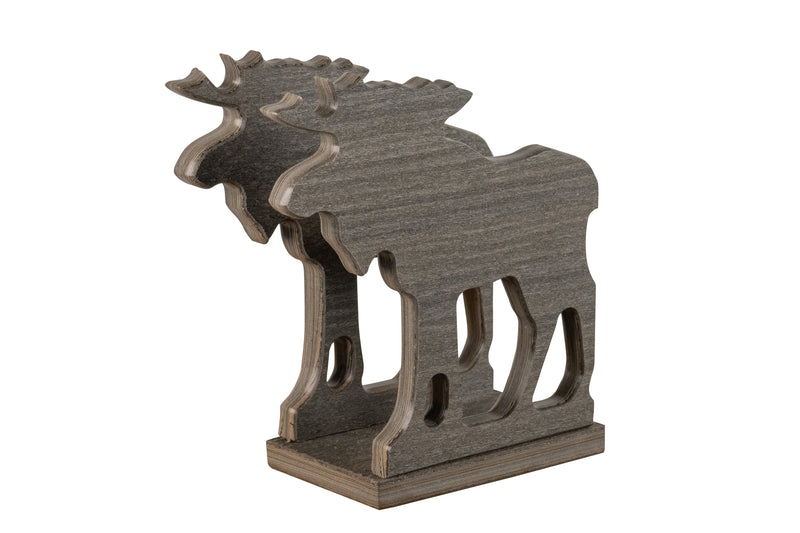 Coastal gray moose Wildlife Collection Napkin Holders