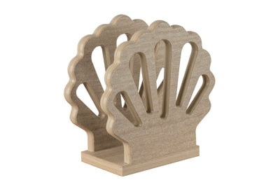 Birchwood seashell nautical collection napkin holders